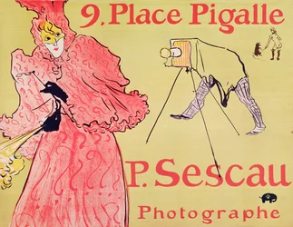 P. Sescau Fotógrafo (póster), 1894